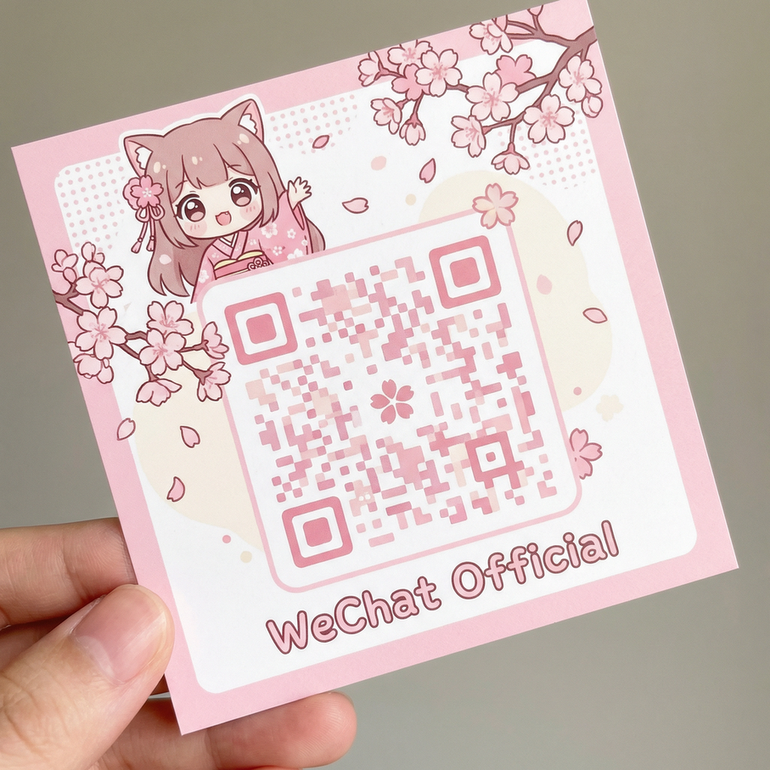 福利姬公众号二维码